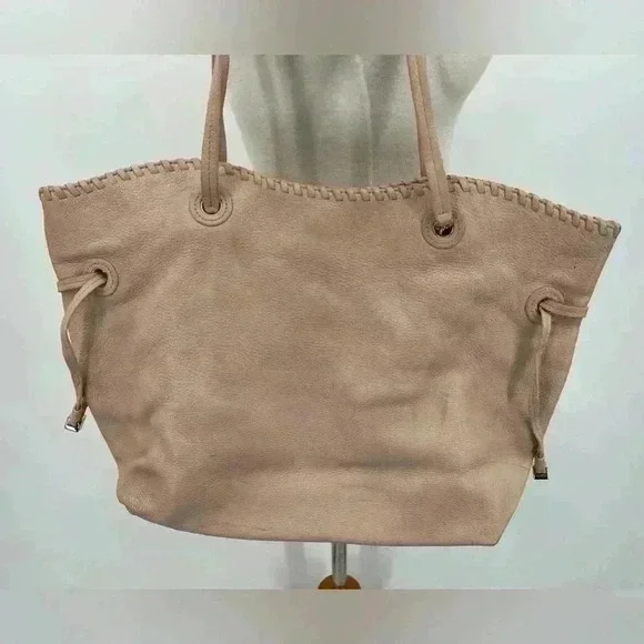 Tory Burch Leather Marion Slouchy East/West Tote Bag - Picture 4 of 9